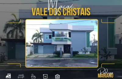 Vendo maravilhosa casa com 3 dormitórios no vale dos cristais em macaé