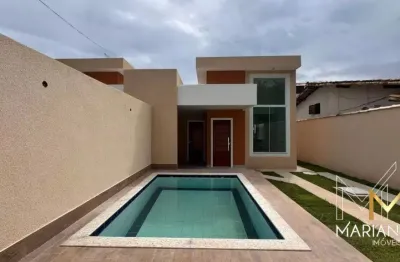 Vendo linda casa linear  com 3 quartos no village em rio das ostras