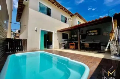 Vendo linda casa com 3 quartos e piscina na granja dos cavaleiros em macaé