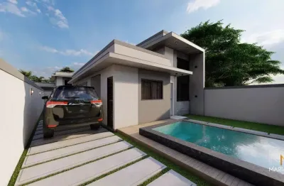 Vendo linda casa com 3  dormitórios na extensão do bosque em rio das ostras