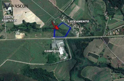 Oportunidade área à venda, 43000 m² por r$ 4.300.000 - bairro dos lopes - limeira/sp