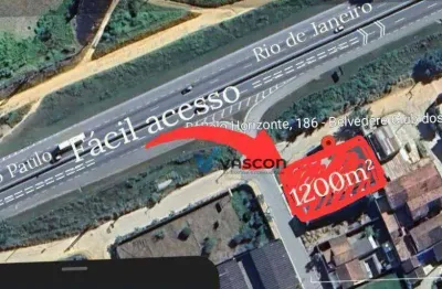 Galpão, 969 m² - venda por r$ 4.000.000,00 ou aluguel por r$ 30.000,00/mês - jardim vista alegre - guaratinguetá/sp