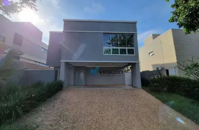 Sobrado alphaville com 4 dormitórios, 280 m² - venda por r$ 1.750.000 ou aluguel por r$ 9.200/mês - alphaville - ribeirão preto/sp