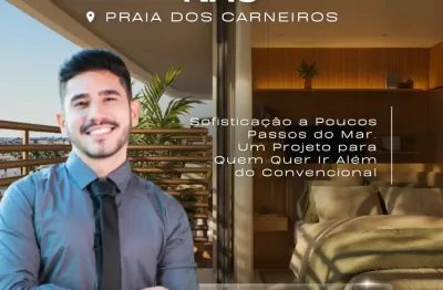 Apartamento na praia dos carneiros | conceito resort | exclusividade pertinho do mar