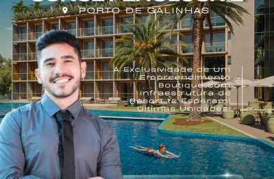 Apartamento em porto de galinhas | conceito resort | lazer completo | alta rentabilidade