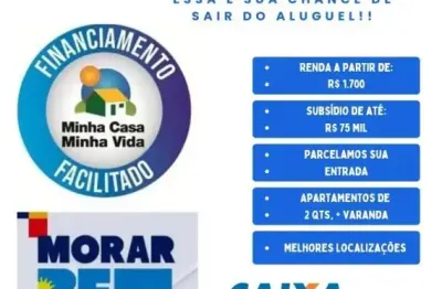 Apt 2 qts , opção de varanda e suíte e lazer completo.