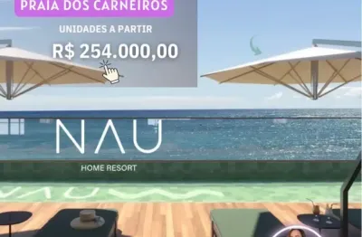 Pm- nau home resort o seu novo refúgio a 100m do mar, flats com tipologias de studio a 3 qts.