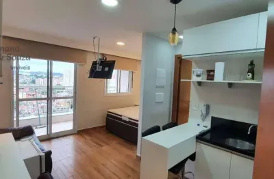 Studio com 1 dormitório para alugar, 31 m² por r$ 2.675,80/mês - jardim maia - guarulhos/sp