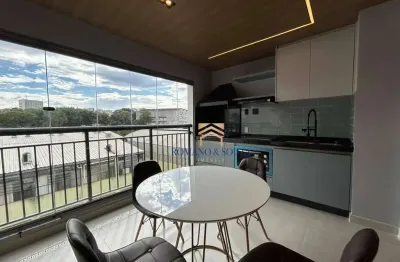 Studio com 1 dormitório para alugar, 40 m² por r$ 4.000,00/mês - macedo - guarulhos/sp