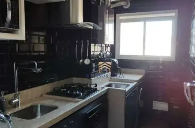 Apartamento com 2 dormitórios para alugar, 68 m² por r$ 5.100,00/mês - jardim maia - guarulhos/sp