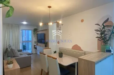 Apartamento em guarulhos, condomínio moov, shopping maia, com 3 dormitórios à venda, 75 m² por r$ 6