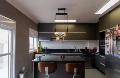 Apartamento duplex com 2 dormitórios à venda, 90 m² por r$ 640.000,00 - vila guilhermina - são paul