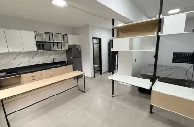 Studio com 1 dormitório para alugar, 27 m² por R$ 2.845,00/mês - Vila Augusta - Guarulhos/SP