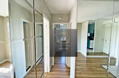 Apartamento semi mobiliado 3 dorm, para alugar, santa quitéria - curitiba/pr