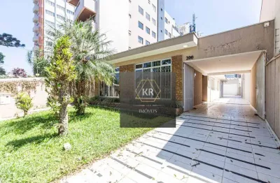 Casa comercial com 4 salas para alugar na Rua Tenente Max Wolf Filho, Água Verde, Curitiba