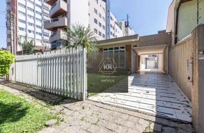 Casa comercial com 4 salas para alugar na Rua Tenente Max Wolf Filho, Água Verde, Curitiba