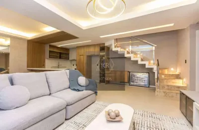 Casa em condomínio fechado com 3 quartos para alugar na Avenida Cândido Hartmann, Santa Felicidade, Curitiba