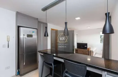 Studio alto padrão próximo ao shopping mueller – andar alto e ensolarado