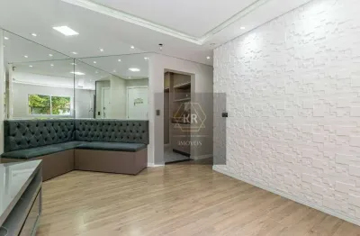 Apartamento com 3 dormitórios para alugar, 52 m² cidade industrial - curitiba/pr