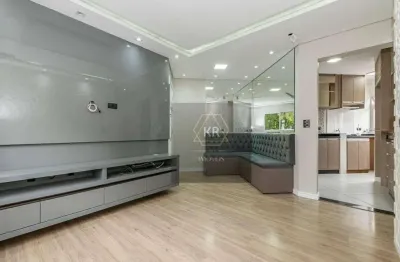 Apartamento com 3 dormitórios para alugar, 52 m² cidade industrial - curitiba/pr