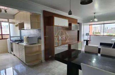 Apartamento mobiliado, 2 quadras de utfpr, rebouças, locação