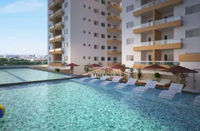 Apartamento à venda, 57 m² por r$ 445.800,00 - boqueirão - praia grande/sp