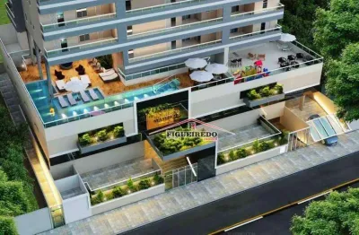 Apartamento à venda, 81 m² por r$ 687.000,00 - canto do forte - praia grande/sp