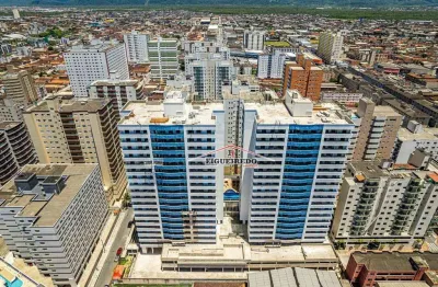 Apartamento com 2 dormitórios à venda, 80 m² por r$ 475.000,00 - vila assunção - praia grande/sp