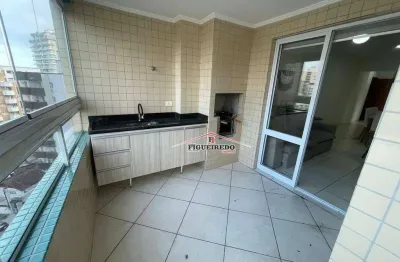 Apartamento à venda, 91 m² por r$ 680.000,00 - vila guilhermina - praia grande/sp