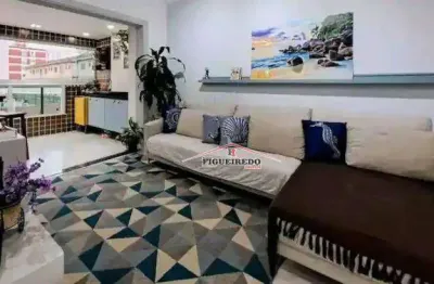 Apartamento à venda, 74 m² por r$ 700.000,00 - canto do forte - praia grande/sp
