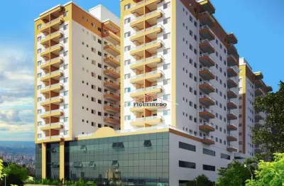 Apartamento à venda, 60 m² por r$ 437.000,00 - boqueirão - praia grande/sp
