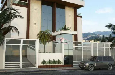 Apartamento à venda, 91 m² por r$ 590.000,00 - aviação - praia grande/sp