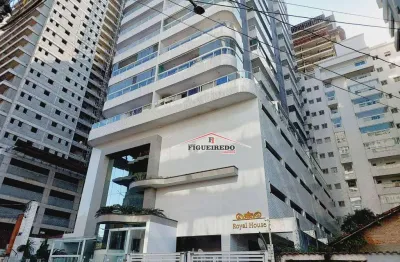 Apartamento com 2 dormitórios à venda, 87 m² por r$ 585.000,00 - canto do forte - praia grande/sp