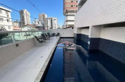 Apartamento à venda, 61 m² por r$ 379.000,00 - vila guilhermina - praia grande/sp