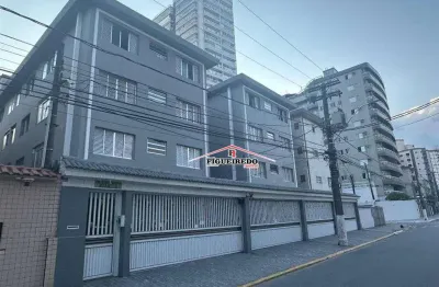 Apartamento à venda, 36 m² por r$ 220.000,00 - vila guilhermina - praia grande/sp