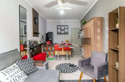 Apartamento à venda, 34 m² por r$ 240.000,00 - boqueirão - praia grande/sp