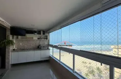 Apartamento com 2 dormitórios para alugar, 80 m² por r$ 5.500,02/mês - aviação - praia grande/sp