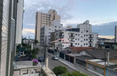 Apartamento com 2 dormitórios à venda, 60 m² por r$ 299.000 - vila guilhermina - praia grande/sp