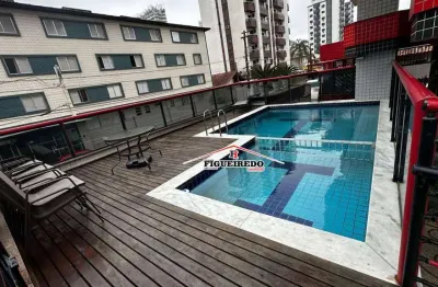 Apartamento com 1 dormitório à venda, 52 m² por r$ 350.000 - vila guilhermina - praia grande/sp