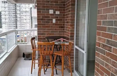 Apartamento com 2 dormitórios para alugar, 63 m² por r$ 3.300/mês - canto do forte - praia grande/sp