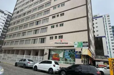 Kitnet mobiliada à venda, 30 m² por r$ 230.000 - vila guilhermina - praia grande/sp