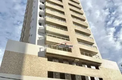 Apartamento com 1 dormitório à venda, 50 m² por r$ 370.000 - boqueirão - praia grande/sp