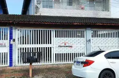 Casa com 2 dormitórios à venda, 63 m² por r$ 250.000,00 - vila sonia - praia grande/sp