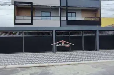 Casa com 3 dormitórios à venda, 90 m² por r$ 480.000 - tude bastos - praia grande/sp