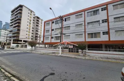Apartamento com 2 dormitórios à venda, 80 m² por r$ 395.000,00 - canto do forte - praia grande/sp