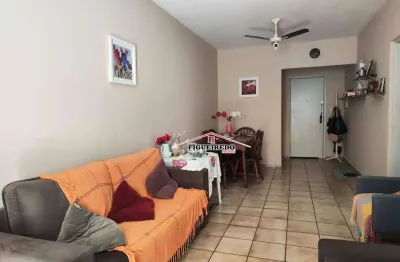 Apartamento com 1 dormitório à venda, 61 m² por r$ 300.000 - canto do forte - praia grande/sp