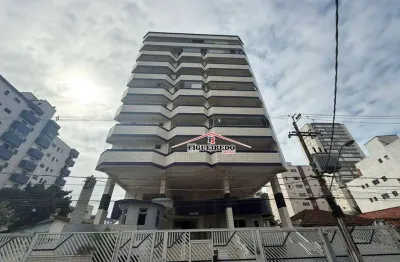 Apartamento com 1 dormitório à venda, 56 m² por r$ 335.000,00 - aviação - praia grande/sp