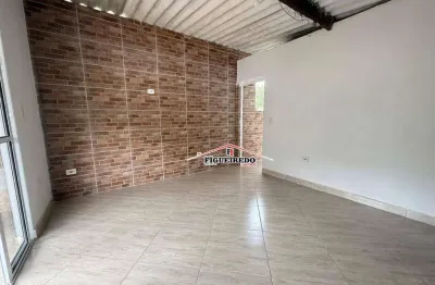 Casa com 1 dormitório para alugar, 50 m² por r$ 950/mês - japuí - são vicente/sp