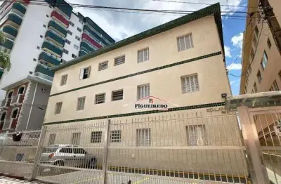 Kitnet com 1 dormitório à venda, 19 m² por r$ 185.000,00 - canto do forte - praia grande/sp