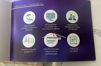 Apartamento com 2 dormitórios à venda, 70 m² por R$ 599.000,00 - Canto do Forte - Praia Grande/SP